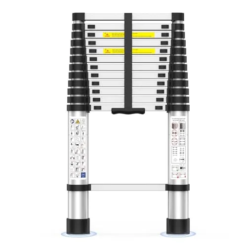 UC UP CLIMBER 12.5 FT Telescoping Ladder 330lb Capacity