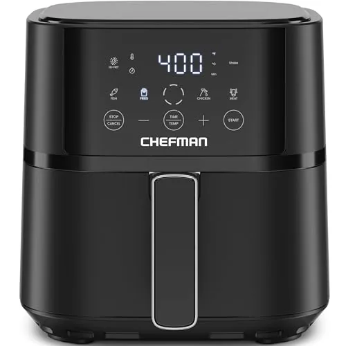 Chefman 4QT Air Fryer with 450F Hi-Fry Tech