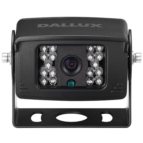 DALLUX Backup Camera 130deg Wide Angle IP69K Night Vision