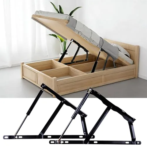 JinBoCheng Hydraulic Bed Lift Mechanism 2-Pack 66kg Capacity