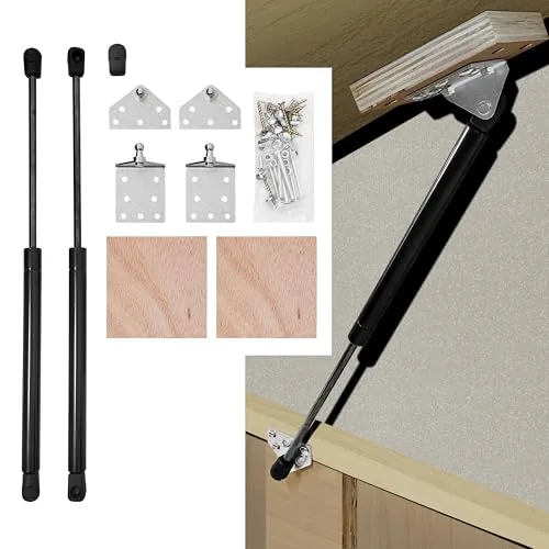 WEST ORGIN RV Bed Lift Kit Small 24-30in BLK