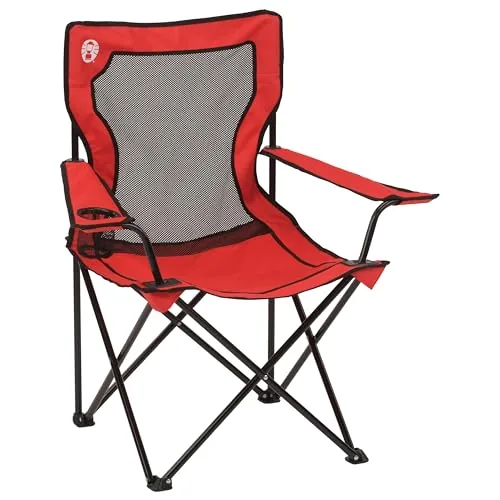 Coleman Broadband Mesh Quad Chair with Adjustable Arms