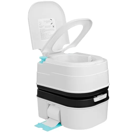 Kohree Portable Camping Toilet 6.34 Gal Large Capacity