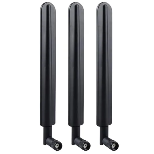 YOTENKO Dual Band 8dBi RP-SMA WiFi Antenna 3-Pack