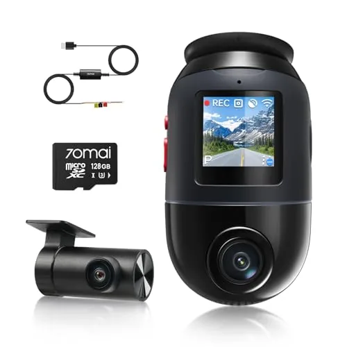 70mai Omni 4K Dash Cam with 4G LTE