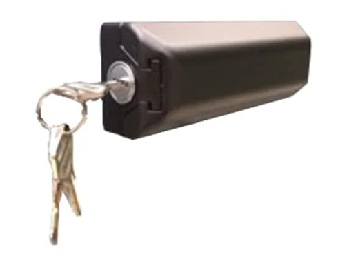 Milenco MIL-0536 Van Door Lock Black Twin Pack