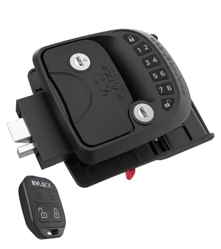 RVLock Compact Keyless RV Door Lock with Rolling Code