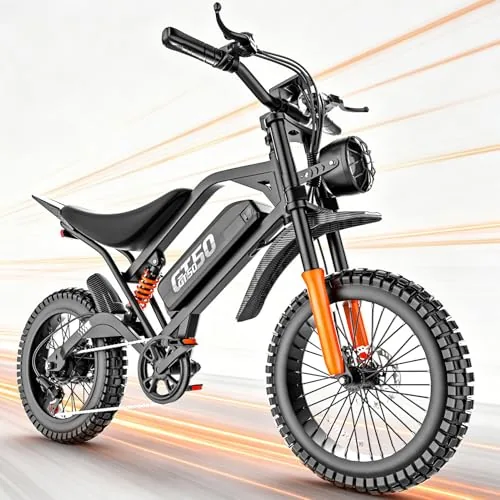 ASKGO Electric Dirt Bike 5500W 48V 40MPH Off-Road