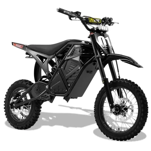 YJOVELA 3600W Electric Dirt Bike 38MPH Off-Road
