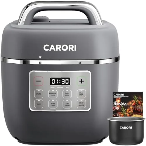Carori 3QT Electric Pressure Cooker with Ceramic Pot