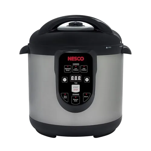 NESCO NPC-9 9.5-Qt Electric Pressure Canner with Digital Controls