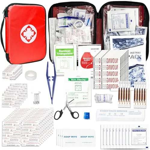 1st Aid 300-Piece Portable Emergency First Aid Kit