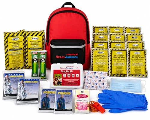 Ready America 70280 2-Person 72-Hour Emergency Backpack