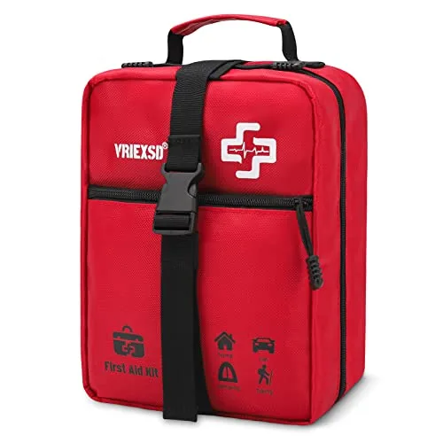 Vriexsd 400-Piece First Aid Kit 1680D Waterproof Bag