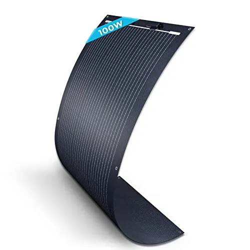Renogy 100W Flexible Solar Panel 240-Degree Bend