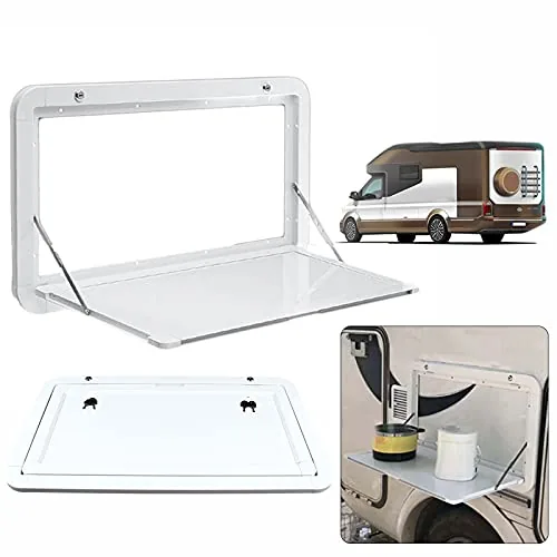 MARTEXBUY Wall-Mount Fold-Down RV Table 31.5in