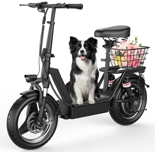 GWEIT Seated Electric Scooter 1000W 25MPH 35mi Range