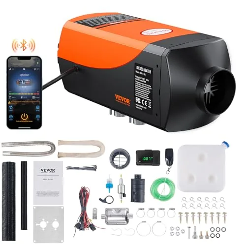 VEVOR 8KW Diesel Heater with Bluetooth App Control
