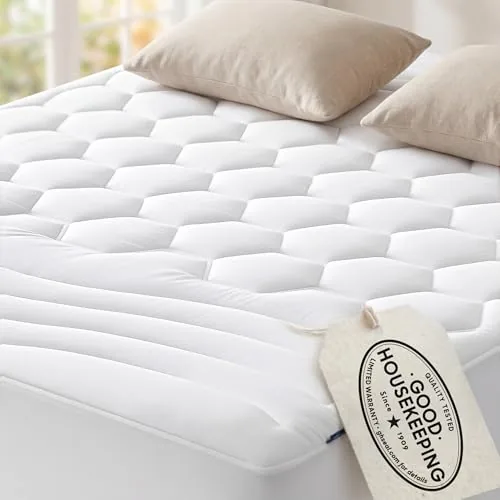 Bedsure RV Short Queen Mattress Pad 60x75 Three-Zone