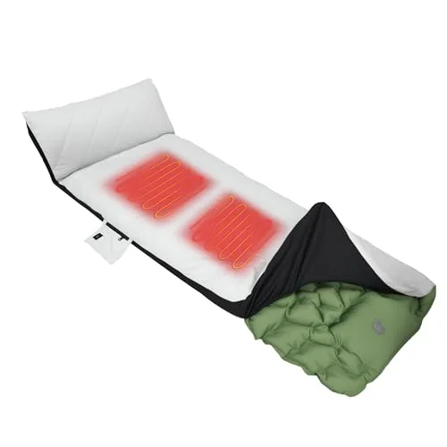 MYDAYS OUTDOOR Heated Sleeping Pad Cover 78x28in