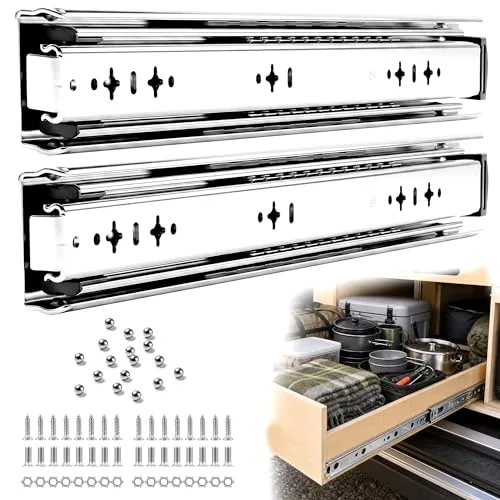 CMZVZDM 36-Inch 250 lb Full Extension Drawer Slides