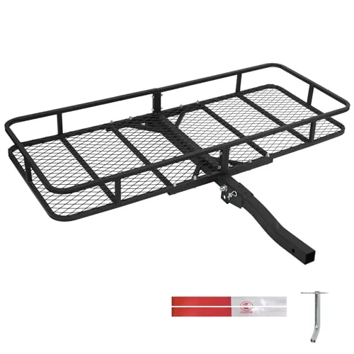 Leader Accessories 60x24 Folding Hitch Cargo Carrier 500lb