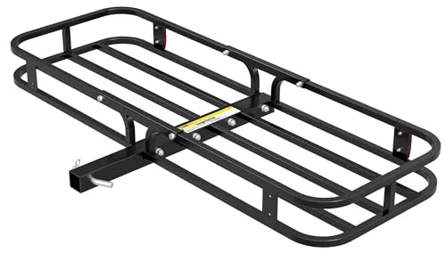 MaxxHaul 70107 53-inch Steel Hitch Cargo Carrier 500lb