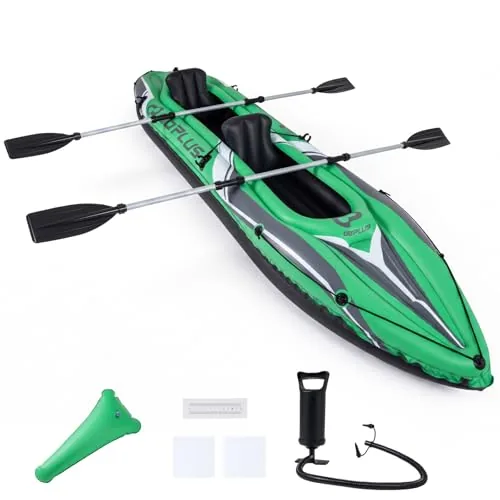 Goplus 11.5 FT Inflatable Tandem Kayak 2-Person