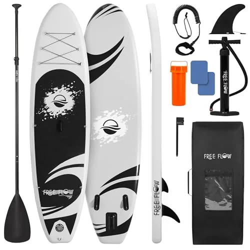 SereneLife 10'6" Inflatable SUP 33-Inch Wide 350 lb Capacity