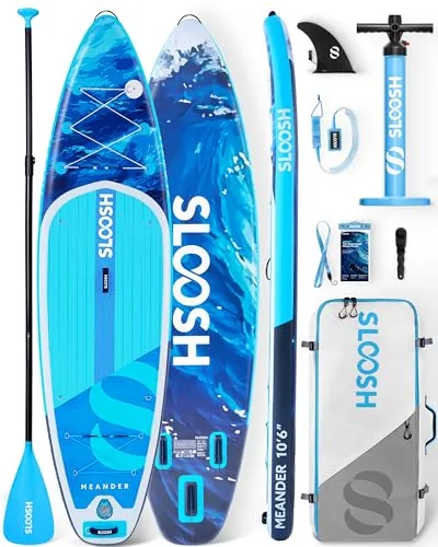 Sloosh Meander 10'6" iSUP with 13 D-Rings