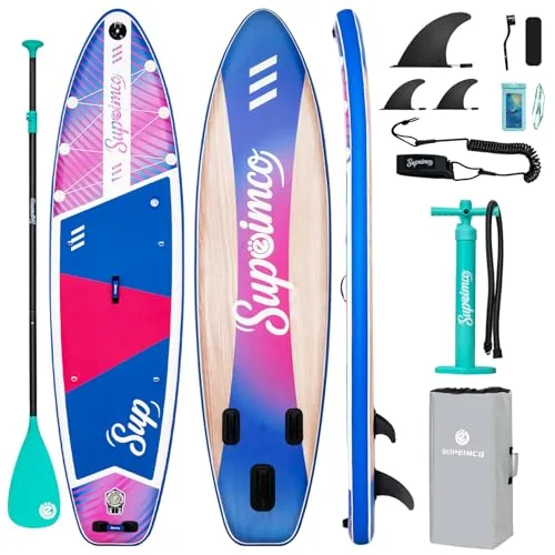 SUPEIMCO 10'6" Inflatable SUP Hot-Melt Construction