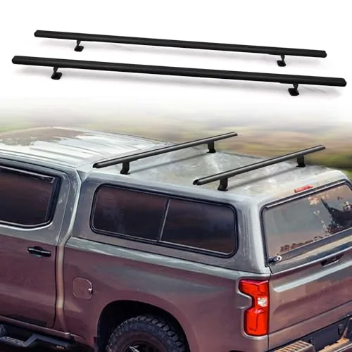 MELIPRON 50in Truck Cap Roof Rack 500lb Capacity