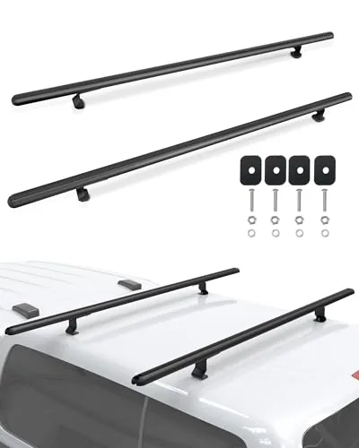 Mountainpeak 500LB Aluminum Truck Topper Rack 60in Black