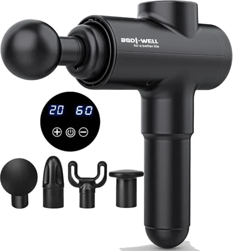 Bodi-well Massage Gun 20-Speed Deep Tissue Percussive