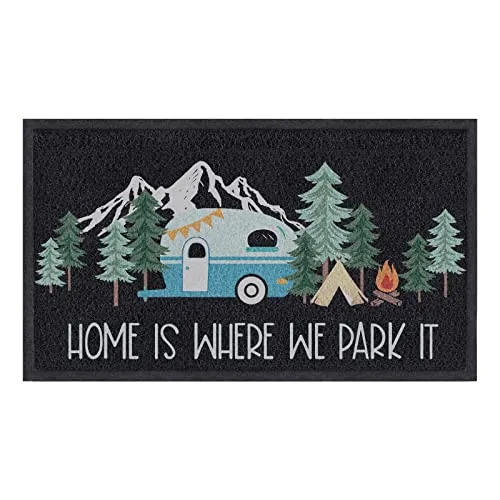 Comfoyar RV Camping Door Mat 23.6x15.7in