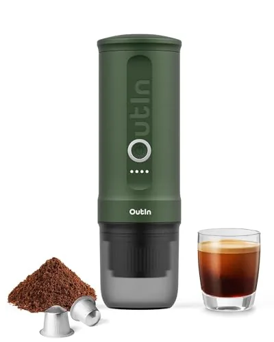 OutIn Nano Portable Espresso Machine USB-C Self-Heating