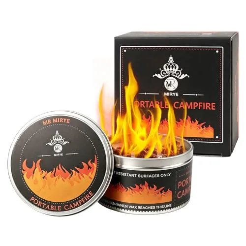 MR MIRYE Portable Smore Fire Pit No-Ember Design