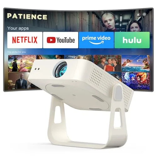 XuanPad Mini Smart Projector Native 1080P WiFi Bluetooth