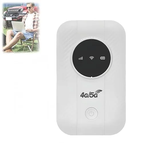 IntoGalaxy Portable 4G/5G Mobile WiFi Hotspot Router