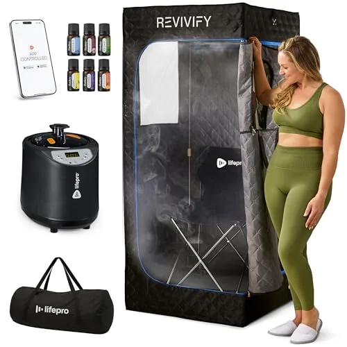 LifePro Revivify Mini Portable Infrared Steam Sauna Tent