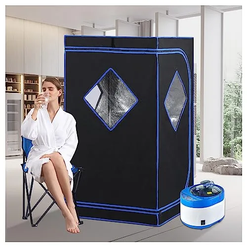 ZONEMEL Portable Full Body Steam Sauna 4L 1500W