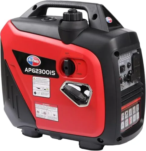 All Power America 2000W Inverter Generator with CO Shutoff