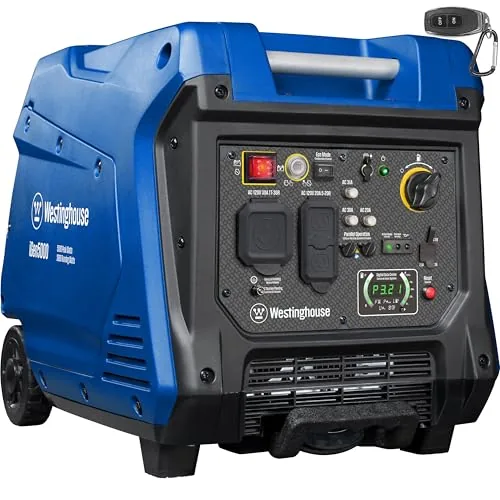 Westinghouse iGen4500 5000W Remote Start Inverter Generator