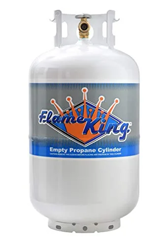 Flame King YSN-301 30lb Steel Propane Tank OPD Valve