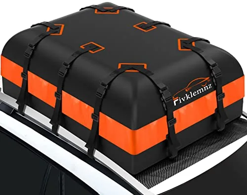 FIVKLEMNZ 21 Cu Ft Rooftop Cargo Bag Waterproof