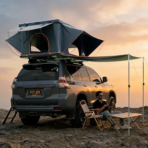 HEYFUN Pioneer Pro Hard Shell Rooftop Tent 2-3 Person