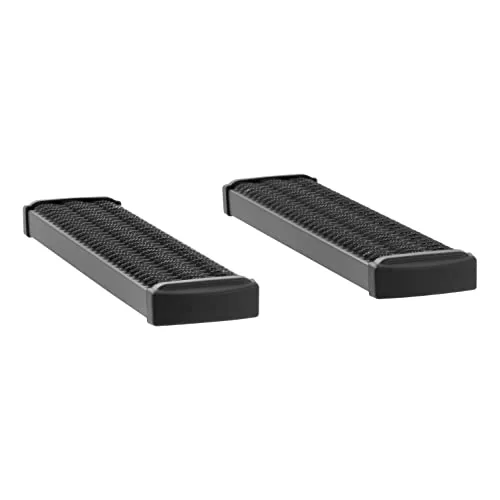 LUVERNE Grip Step 36-Inch Black Aluminum Van Running Boards