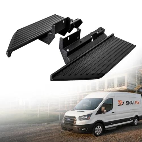 Snailfly Aluminum Running Boards for Ford Transit 2018-2023