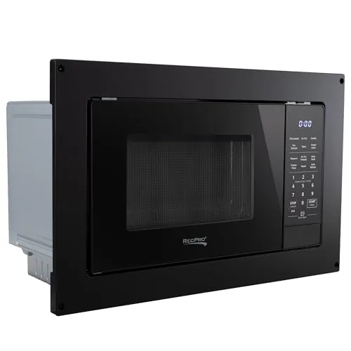RecPro RV Air Fry Microwave 1.0 Cu Ft 900W