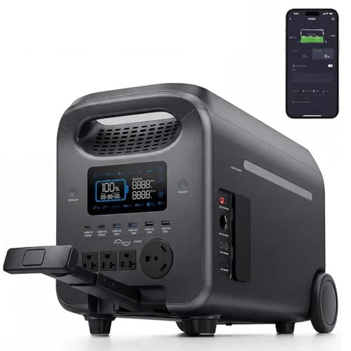 ComJoy 2560Wh LiFePO4 Power Station 3000W Output